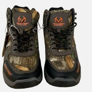 Realtree Camouflage New Edge Farm Work Boots